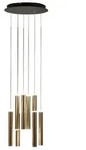 Fabas Luce Prado runde Pendelleuchte mit 8 Lichtern - 52 W dimmbare LED - runde