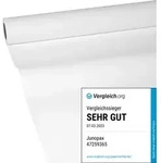 JUNOPAX Papiertischdecke wei&szlig; 50m x 1,15m, nass- und wischfest
