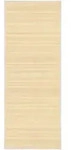 vidaXL Teppich Bambus 80x200 cm Natur