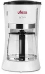 Ufesa CG7123 Activa Filterkaffeemaschine, mit Fassungsverm&ouml;gen f&uuml;r 12 Tassen oder