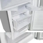 Exquisit Gefrierschrank GS81-040C inoxlook | Tiefk&uuml;hlschrank klein 87 l Nutzinhalt 