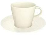 Villeroy & Boch Manufacture Rock Espressotasse mit Untertasse wei&szlig;