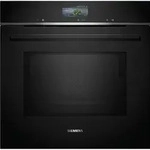 Siemens iQ700, Einbau-Backofen mit Mikrowellenfunktion, 60 x 60 cm, Schwarz,