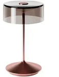 Numotion Akku Glasleuchte Sigor Tischleuchte IP 54 rosegold 265mm 2,2W FlexMood