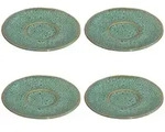 Leonardo MATERA Espressountertasse 11 cm gr&uuml;n 4er Set