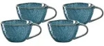 Leonardo MATERA Keramiktasse 290 ml blau 4er Set