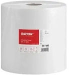 Putztuchrolle Katrin XXL, natur, 100 % Recycling, 3-lagig, 38x36 cm, perforiert,
