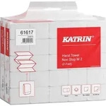 Katrin Classic Handtuch Z-Falz Wei&szlig; 2-lagig 61617 Packung von 25 x 160 Blatt