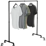 CLP Kleiderst&auml;nder Jersey schwarz/150 cm