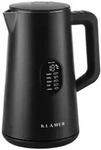 KLAMER Edelstahl Wasserkocher mit Temperatureinstellung 40-100&deg;C,...