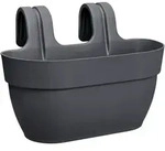 ELHO Vibia Campana Easy Hanger Balkonkasten: 5.8L, Recycelt, Stabil