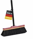 BawiTec Echt Rosshaarbesen 30cm mit Teleskopstiel Zimmerbesen Kehrbesen Rosshaar