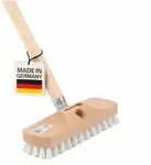 BawiTec Schrubber 22cm Breit Schrubberb&uuml;rste Borsten ppn-wei&szlig; Scheuerb&uuml;rste...