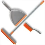Gravidus 3-teilig - Gummibesen Set mit Handbesen
