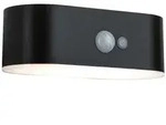 Paulmann Solar LED Au&szlig;enwandleuchte Adya Bewegungsmelder IP44 3000K 200lm Schwarz