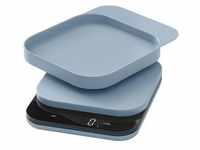 Rosti Küchenwaage digital bis 10kg mit Schüssel 300ml MENSURA dusty blue