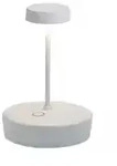 Zafferano Swap mini pro Wei&szlig;e wiederaufladbare und dimmbare LED-Tischleuchte