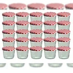 CAPCRO 25er Set Sturzglas 230 ml Marmeladenglas Einmachglas Einweckglas To 82...