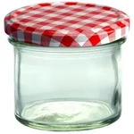 50er Set Sturzglas 125 ml Marmeladenglas Einmachglas Einweckglas To 66 rot...