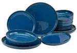 CreaTable Uno Atlantico Tellerset 12-tlg Steinzeug