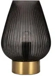 Paulmann Pauleen Tischleuchte Crystal Gloom E27 max. 40W Rauchglas#Messing...