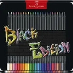 FABER-CASTELL 116425 Black Edition Bunstift 24er Metalletui(S)