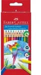 FABER CASTELL Faber-Castell Farbstift Triangular 116544 sortiert 24 St./Pack.
