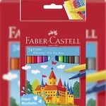 FABER-CASTELL Faber Castell Filzstift Castle 24er Kartonetui