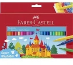FABER-CASTELL Faber Castell Filzstift Castle 50er Kartonetui