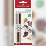FABER-CASTELL Faber Castell Buntstift Bicolor Mine 2,9 mm 3er Blister