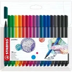 STABILO 488/18-01 STABILO Fasermaler pointMax, 18er Karton-Etui, neue Farben