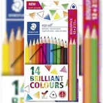 Staedtler&reg; 157 C14P1 ergo soft&reg; 157 Farbstift - 14 Neon-Farben in Kartonetui