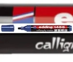 Edding 4-1455017 1455 Fasermaler calligraphy pen - 1-5 mm, stahlblau