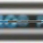STABILO Fasermaler Pen 68 metallic blau, Kappe aufsteckbar, Strichst&auml;rke: 1,4 mm,