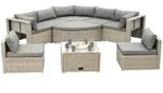 Merxx Rivello Set, Stahl/Kunststoffgeflecht