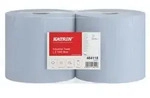 Putztuchrolle Katrin L blau, 100 % Recycling, 2-lagig, 22x36 cm, perforiert, 1.000