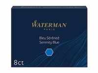 Waterman Tintenpatrone 8ST blau 200293-