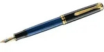 Pelikan Kolbenf&uuml;llhalter Souver&auml;n M800 Feder B schwarz/blau
