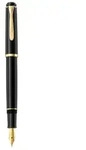 Pelikan Classic 200, Schwarz, Kartuschenf&uuml;llsystem, Fettdruck, Beidh&auml;ndig,