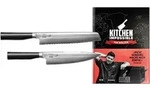 KAI Kamagata Monster Set Brotmesser + Kochmesser + signiertes Kochbuch TMK-CB22