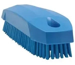 Vikan Nagelb&uuml;rste / Handb&uuml;rste hart 13 cm blau