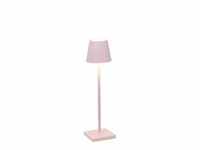 Zafferano Poldina Pro Micro Pink LED Wiederaufladbare und dimmbare Tischleuchte