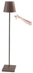 Zafferano - Poldina Pro XXL Corten wiederaufladbare und dimmbare LED-Lampe 150 cm