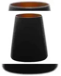 St&ouml;lzle Lausitz POWER Becher 380 ml schwarz-bronze 6er Set