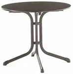 SIEGER 3135- 3135-55 Bouelvard-Klapptisch vivodur, &Oslash; 85 cm, eisengrau