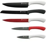Pierre Cardin - Helles Set mit 5 Edelstahlmessern