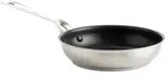 KitchenAid Stainless Steel Bratpfanne 24cm silber - Antihaftbeschichtung