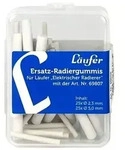 L&auml;ufer Ersatzradierer f&uuml;r Elektr. Radierer, 25 gro&szlig;e, 25 kleine Ersatzradierer,
