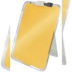 LEITZ Desktop-Notizboard Cosy, A4, gelb, Sicherheitsglas, trocken abwischbar, inkl.