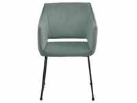 SIT Möbel Tom Tailor Armlehnstuhl 2er-Set | gepolstert, celadon| grau | B 56 x...